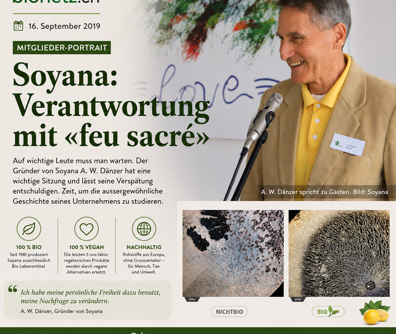 Soyana: Verantwortung mit «feu sacré»