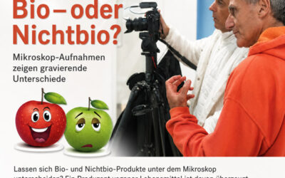 Bio oder Nichtbio? Mikroskop-Aufnahmen zeigen erstaunliche Unterschiede