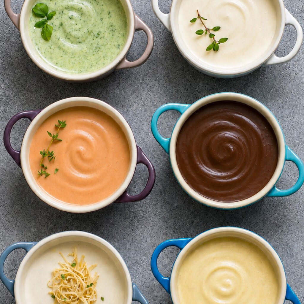 6 vegane BioSaucen